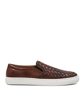 Bruno Magli Men's Livorno Woven Slip On Sneakers