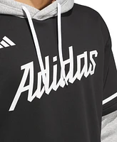 adidas Men's Branded Dugout Hooded T-Shirt