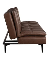 Serta 78.7" Polyester Laredo Convertible Sofa