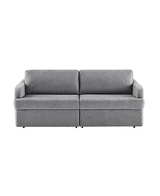 Serta 91.3" Polyester Medford Convertible Sofa
