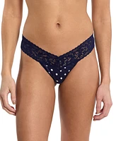 Hanky Panky Women's Printed Low Rise Thong Underwear