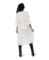 Belle & Bloom Women's Seven Wonders Maxi Shirt Dress