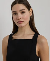 Lauren Ralph Women's Stretch Crepe Sleeveless Dress