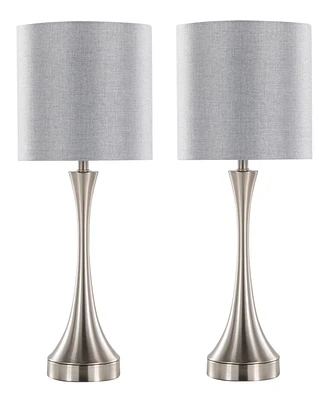 Lumisource 25" Metal Lenuxe Contemporary Table Lamp
