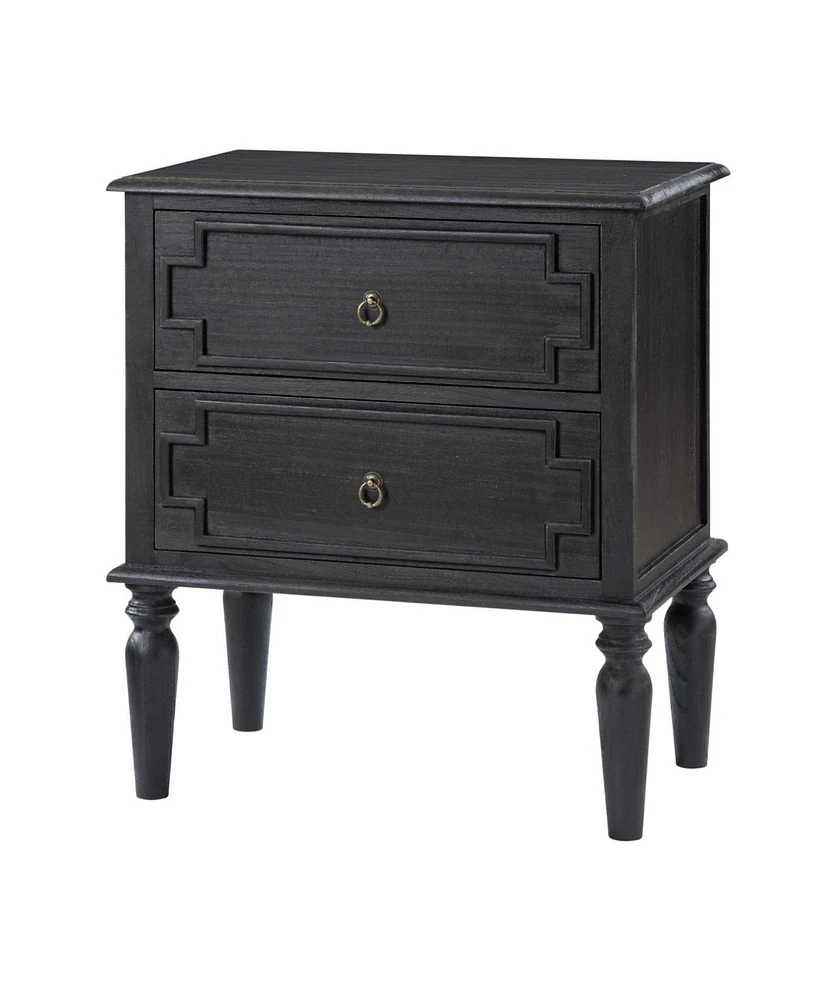 Kim 28"Tall 2-Drawer Nightstand