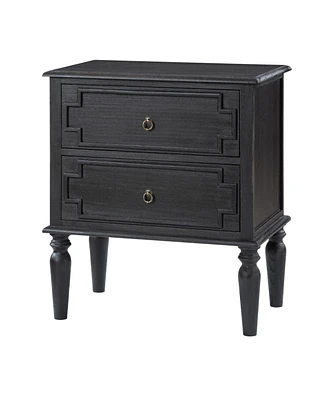 Kim 28"Tall 2-Drawer Nightstand