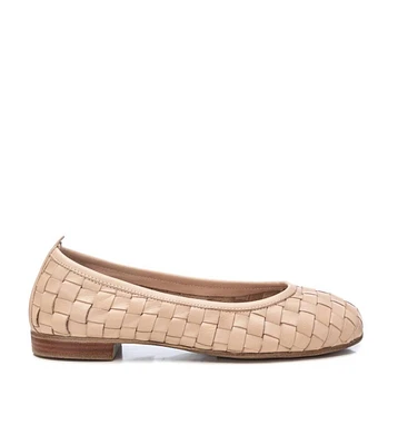 Carmela Leather Collection Women's Braided Flats By Xti