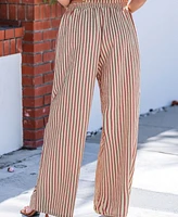 Cupshe Women's Sun Chasing Striped Pants