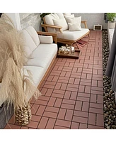 Plastic Interlocking Deck Tiles