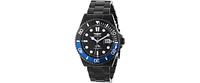 Invicta Men's 44713 Pro Diver Quartz 3 Hand Black Dial Watch