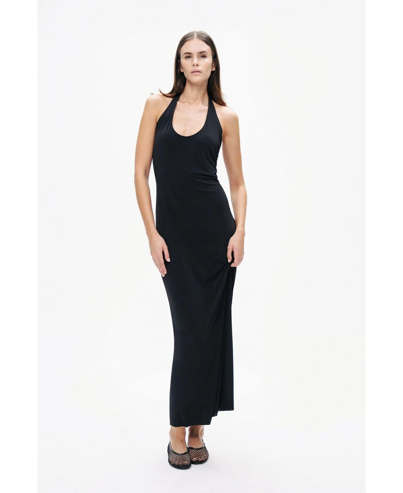 Nocturne Women's Maxi Dress with Back Accessory