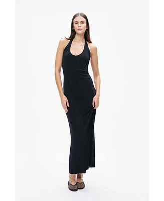 Nocturne Women's Maxi Dress with Back Accessory
