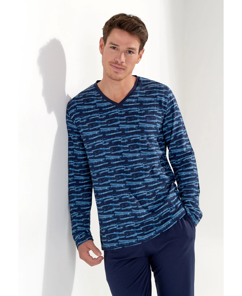 Hom Usa Men's Tenerife Long Sleepwear