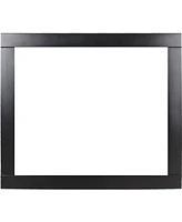 28" Infrared Electric Fireplace with Trim, Touch Panel Heater, Firebox and Sound