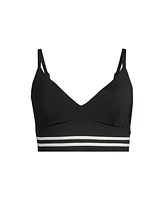 Lands' End Women's V-Neck Underwire Tankini Top