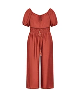 City Chic Plus Erica Jumpsuit
