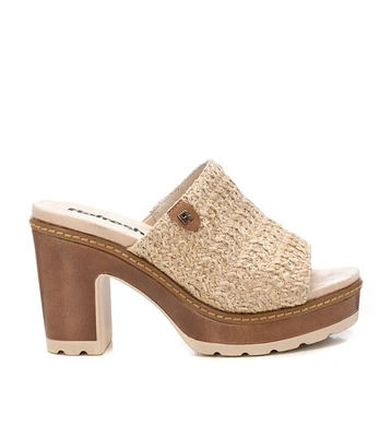 Women's Slip on Heeled Sandals Refresh By Xti