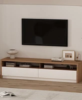 Manhattan Comfort 70" Wood Duncan Modern Tv Stand Fits TVs up to 65"