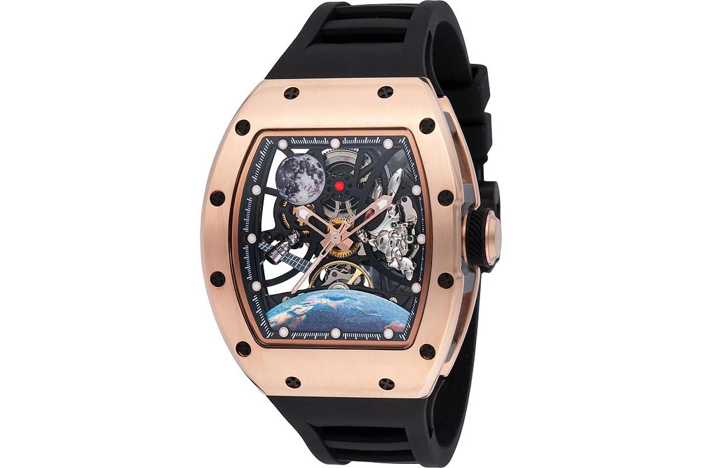 Invicta Men's S1 Rally Automatic 3 Hand Black Dial Watch