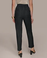 Donna Karan New York Women's Drawstring Cuffed Ankle Pants