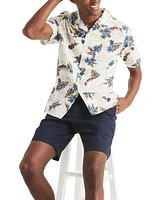 Nautica Men's Floral Camp Shirt