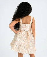 Rare Editions Big Girls Brocade Party Dress