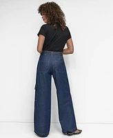 Dkny Women's Lightweight Wide-Leg Jeans