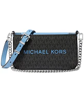 Michael Kors Bryant Small Double Zip Chain Camera Crossbody