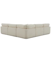 Daryll 5-Pc. Fabric L Sectional, Exclusively at Macy's