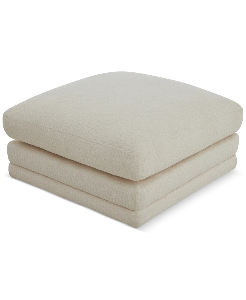 Daryll Fabric Ottoman, Exclusively at Macy's