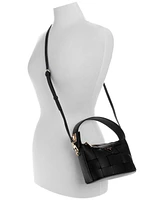 Guess Maylee Mini Woven Hobo Bag