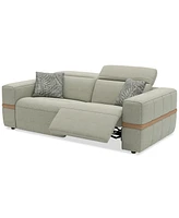 Nierling Fabric Power Motion Sofa with Headrest, Exclusively at Macy's