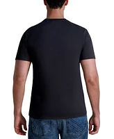 Karl Lagerfeld Paris Men's Gothic Logo Armor Graphic T-Shirt
