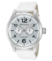 Invicta Men's 12170 Specialty Quartz 3 Hand Silver Dial Watch