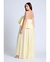 Eloquii Plus Peplum Bodice Gown