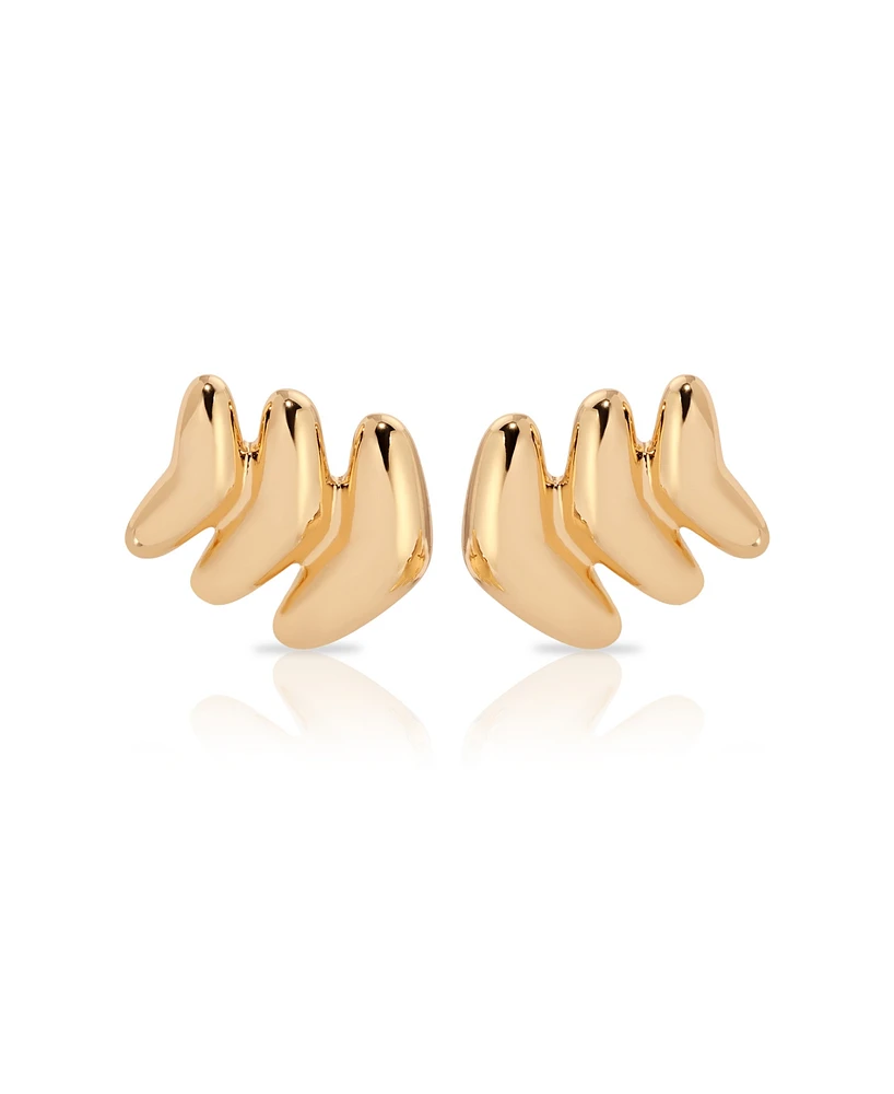 Ettika Metal Moderna Studs