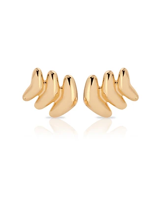 Ettika Metal Moderna Studs