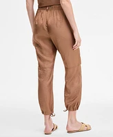 Nautica Jeans Women's Drawstring Pull-On Utility Pants