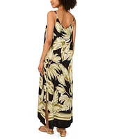 Vince Camuto Women's Floral-Print Maxi Slip Dress