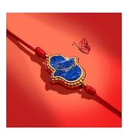 Soul s Gratitude Hamsa Lapis Lazuli Red String Bracelet