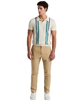 Original Penguin Men's Flat-Front Linen-blend Chino Pants