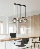 Home Accessories 33" Berenice 5-Light Indoor Chandelier