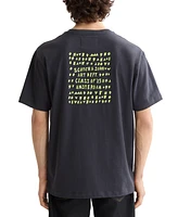 Scotch & Soda Men's Relaxed Fit Short Sleeve Crewneck Art Class Graphic T-Shirt