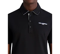 Karl Lagerfeld Paris Men's Logo Polo Shirt