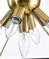 Home Accessories 12" Snowgaze 9-Light Indoor Chandelier
