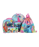 Disney Lilo & Stitch 5-Piece Backpack & Lunchbox Set