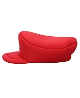 Super Mario Men's Bros Embroidered Mario M Patch Red Beret Cap
