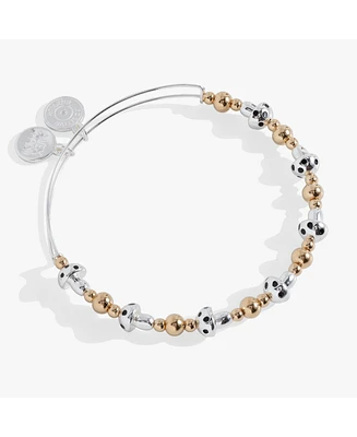 Mushroom Beaded Bangle Bracelet