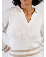 Able Women's Jenna Polo Sweater
