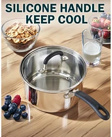 Cook N Home Professional Stainless Steel Double Boiler, 2 Quarts